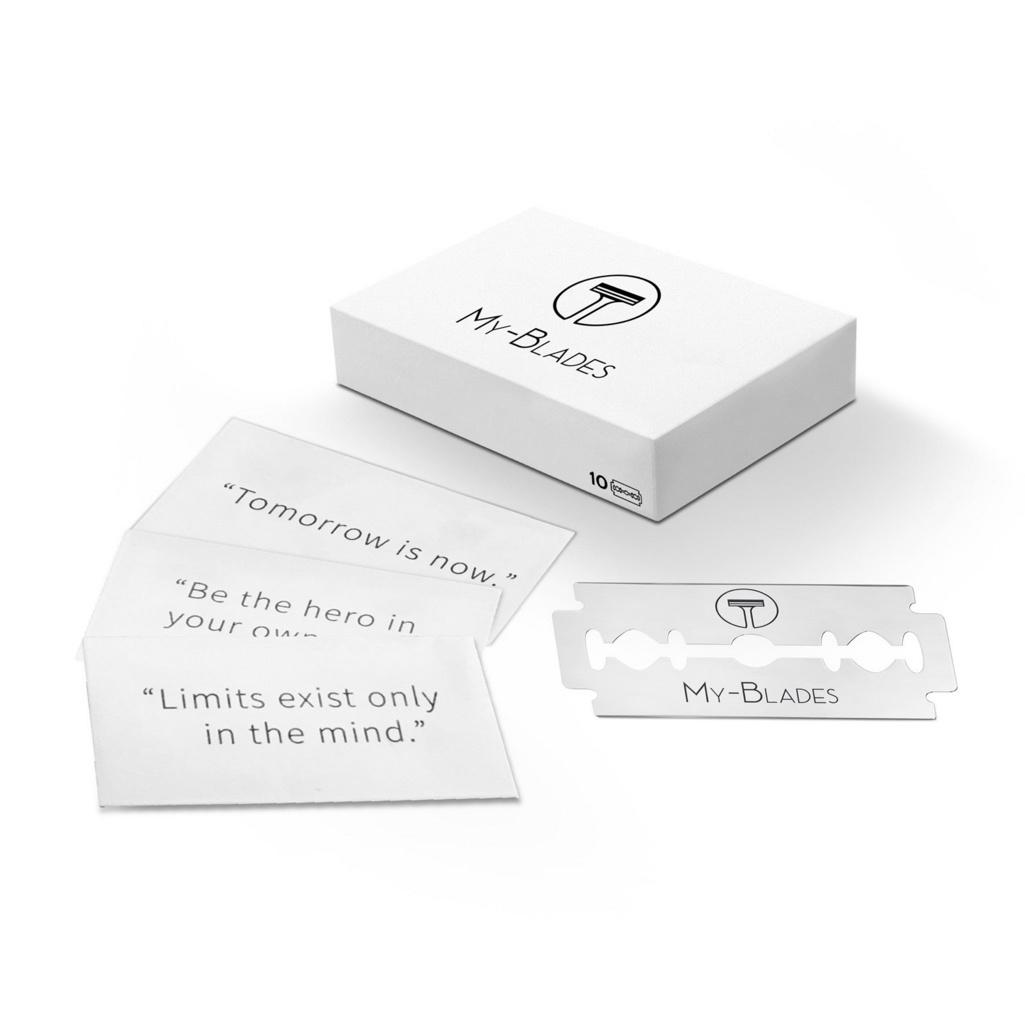プラチナ両刃カミソリの刃 X100
